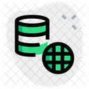 Sitio web de base de datos  Icon