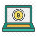 Sitio web bitcoin  Icono