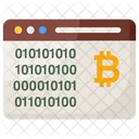 Sitio Web Bitcoin Efectivo Electronico Bitcoin En Linea Icono