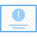 Sitio Web Bloqueado Error De Internet Error Del Servidor Icono