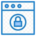 Bloqueo De Sitios Web Seguridad De Sitios Web Proteccion Web Icon