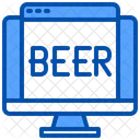 Sitio web de cerveza  Icono