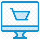 Sitio Web De Comercio Electronico Carrito Compras Icon