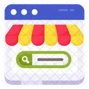 Compras Web Compras Electronicas Comercio Electronico Icono