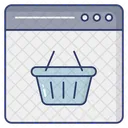 Sitio web de compras  Icon