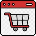 Sitio web de compras  Icono