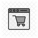 Sitio web de compras  Icon