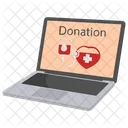 Sitio web de donación  Icono