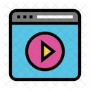 Internet Jugar Video Icon