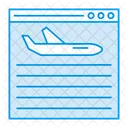 Pagina Web Viajes Navegador Icon