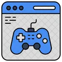 Sitio web de videojuegos  Icon