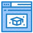 Sitio web de educación  Icon