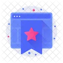 Sitio web favorito  Icon