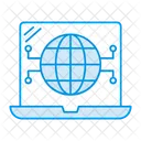 Sitio web global  Icono