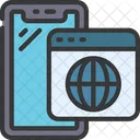 Sitio Web Navegador Ventana Icono