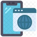 Sitio web  Icono