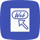 Sitio Web Visita Contador Icon