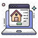 Sitio web inmobiliario  Icono