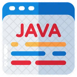 Sitio web java  Icono