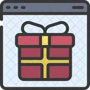 Sitio web de regalos  Icono