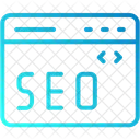 SEO del sitio web  Icono