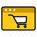 Sito Web Di E Commerce Sito Web Di Shopping Acquisti Online Icon