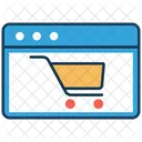 Sito Web Di E Commerce Sito Web Di Shopping Acquisti Online Icon