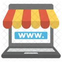 Sito web di e-commerce  Icon