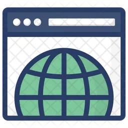 Sito web internazionale  Icon