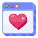 Sito web romantico  Icon