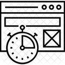 Sito Web Tempo Di Attivita Timer Icon