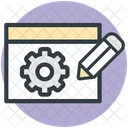 Sito Web Tecnico Supporto Icon