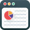Dashboard del sito web  Icon
