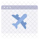 Volo sul sito web  Icon