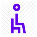 Man Person Sitting Icon