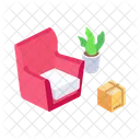 Couch Sitting Comfortable Icon