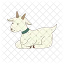 Sitting Goat Goat Lamb Icon