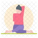Yoga Excercise Physical Icon