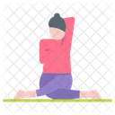 Yoga Excercise Physical Icon