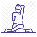 Yoga Excercise Physical Icon