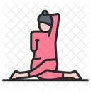 Yoga Excercise Physical Icon