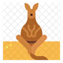 Sitting Kangaroo  Icon