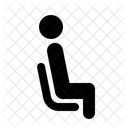 Sitting Left Side Icon