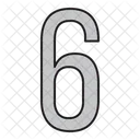 Numbers Days 6 Icon
