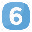 Six 6 Number Icon