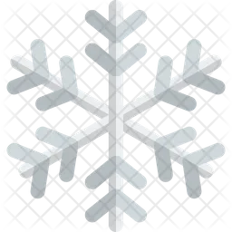 Six Branches Snowflake  Icon