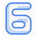 Six 6 Number Icon