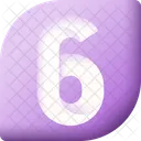 Six 6 Number Icon