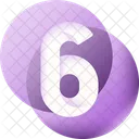Six 6 Number Icon