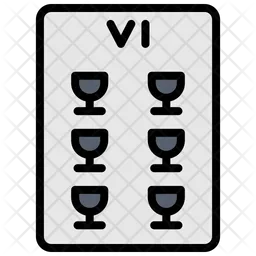 Six of cups  Icon